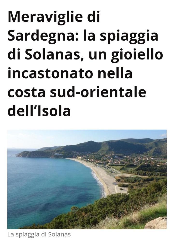 Vacanze A Solanas Con Clima Cup1863 Exterior photo